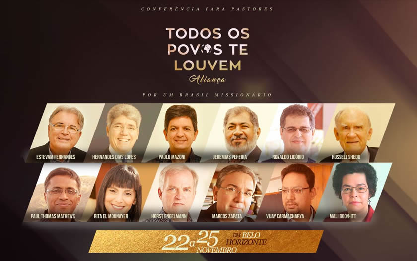 Movimento Missionário Povos e Línguas realizará conferência em Belo Horizonte