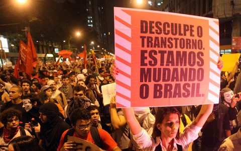 Povo brasileiro exige mudança