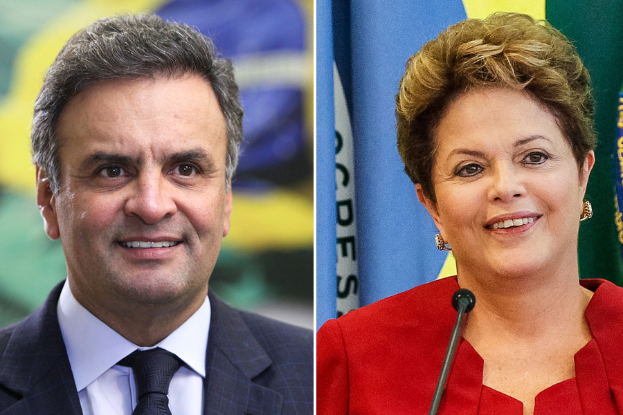 Aécio Neves surpreende e disputa 2º turno com Dilma Rouseff