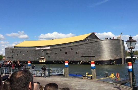 Réplica da Arca de Noé em tamanho real visitará o Brasil