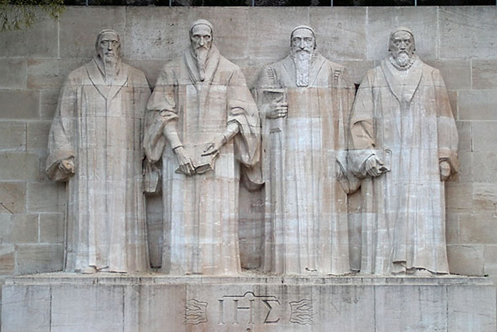 Monumento em homenagem à Reforma Protestante em Genebra