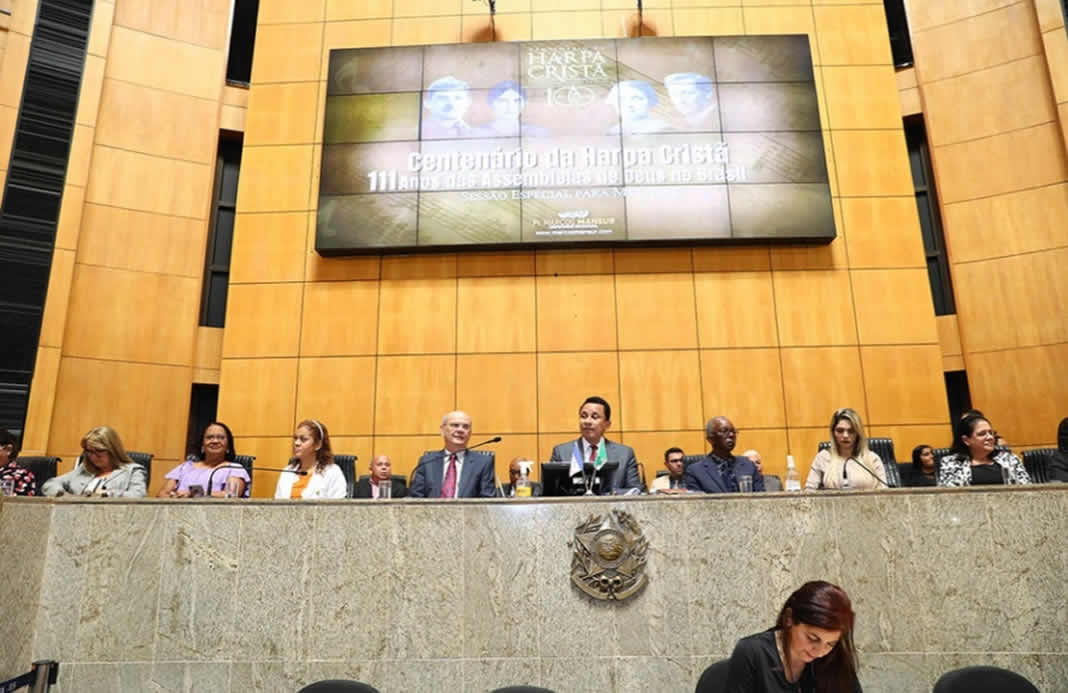 Centenário da Harpa Cristã e os 111 anos da AD no Brasil são celebrados pela Assembleia Legislativa do Espírito Santo